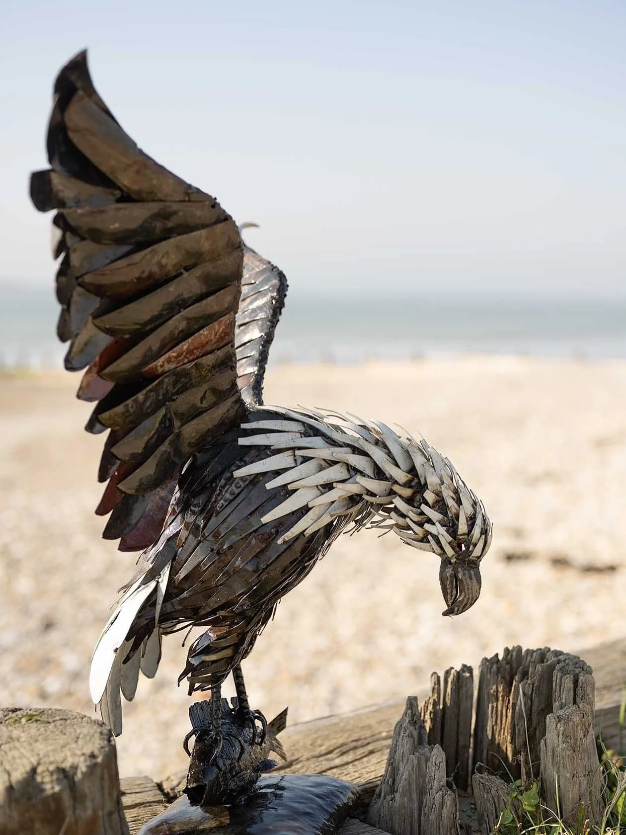 Wishing we were by the sea today... 
But until then, our coastal crew is bringing the ocean to you.

From cheeky clownfish to elegant herons, every piece is handmade with love in Zimbabwe using recycled metal. 

Each sculpture is unique&mdash;crafted