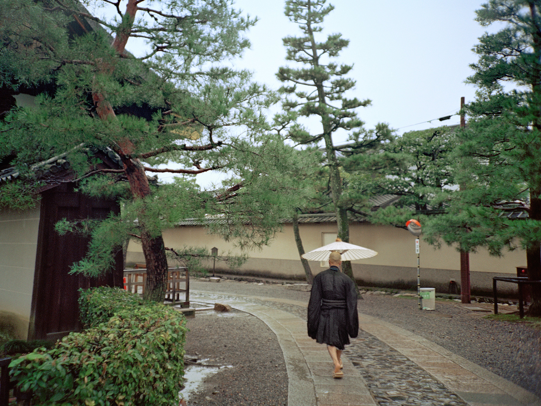   Monk at Daitokuji temple,  Kyoto, 2003  