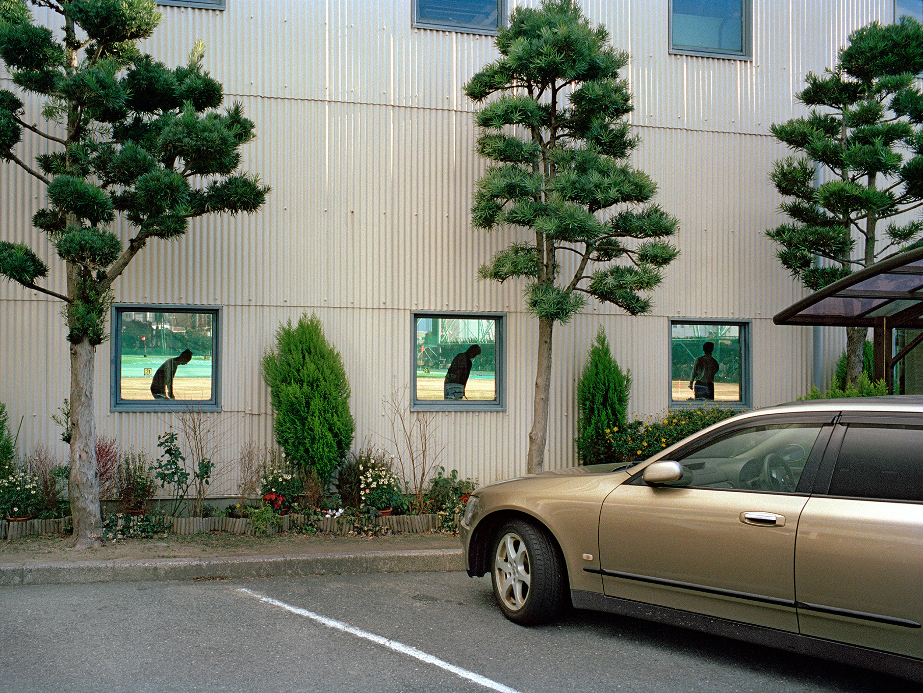   Golf driving range,  Misaki, 2011  