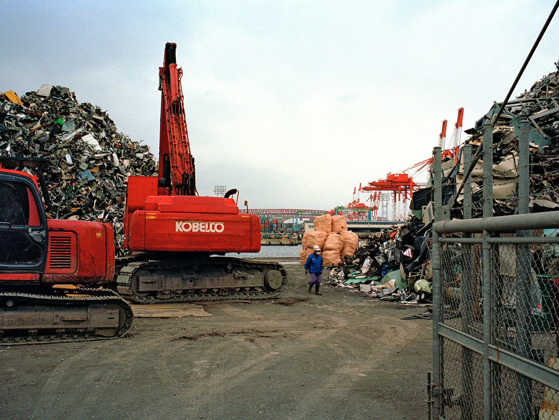   Metal recycling area,  Tsurumachi, 2010  