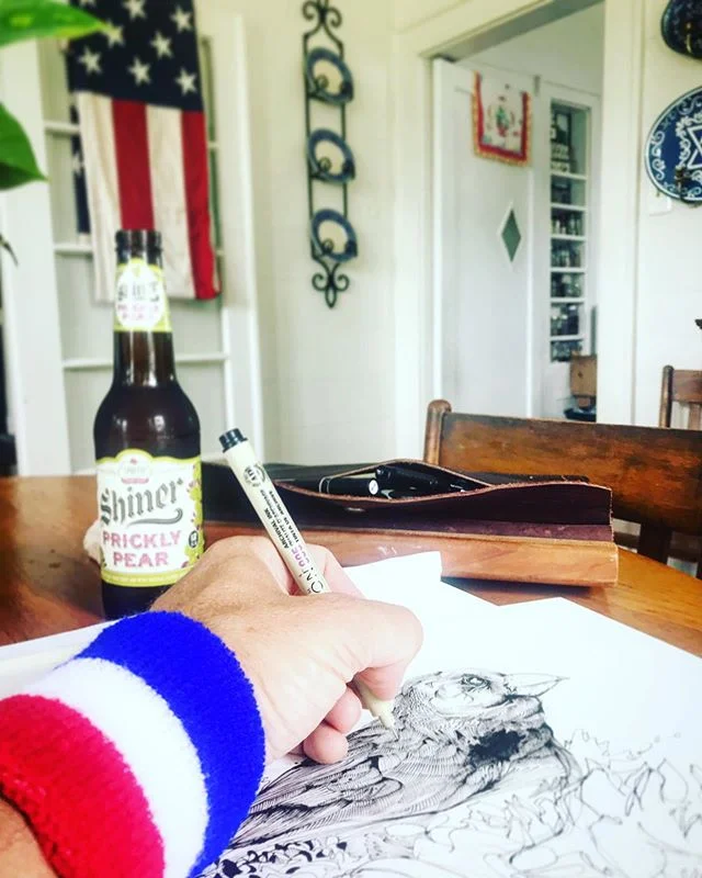 When it&rsquo;s Fourth of July but you still gotta draw!
.
.
.
#illustration #artistoninsta #wip #workinprogess #art #artist #drawing #ink  #penandink #flowers #bouquet #artistsoninstagram #bird #flowers #flowerstagram #flowersofinstagram #artistonin