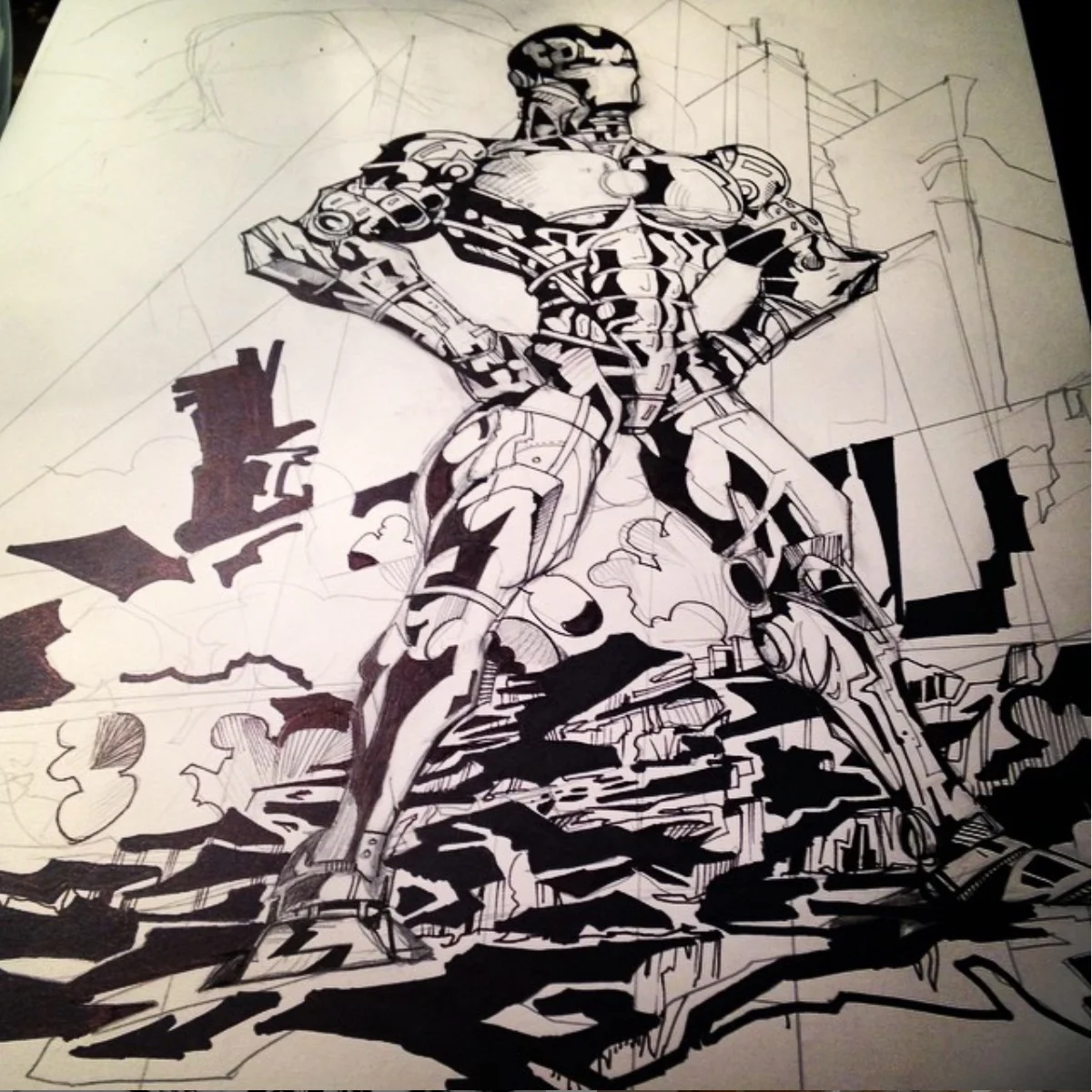 I thought I was going to go to work for Marvel.