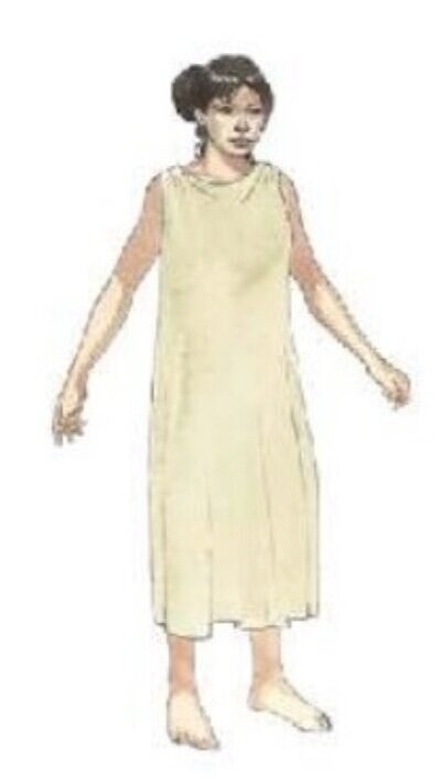 ancient roman women's dress