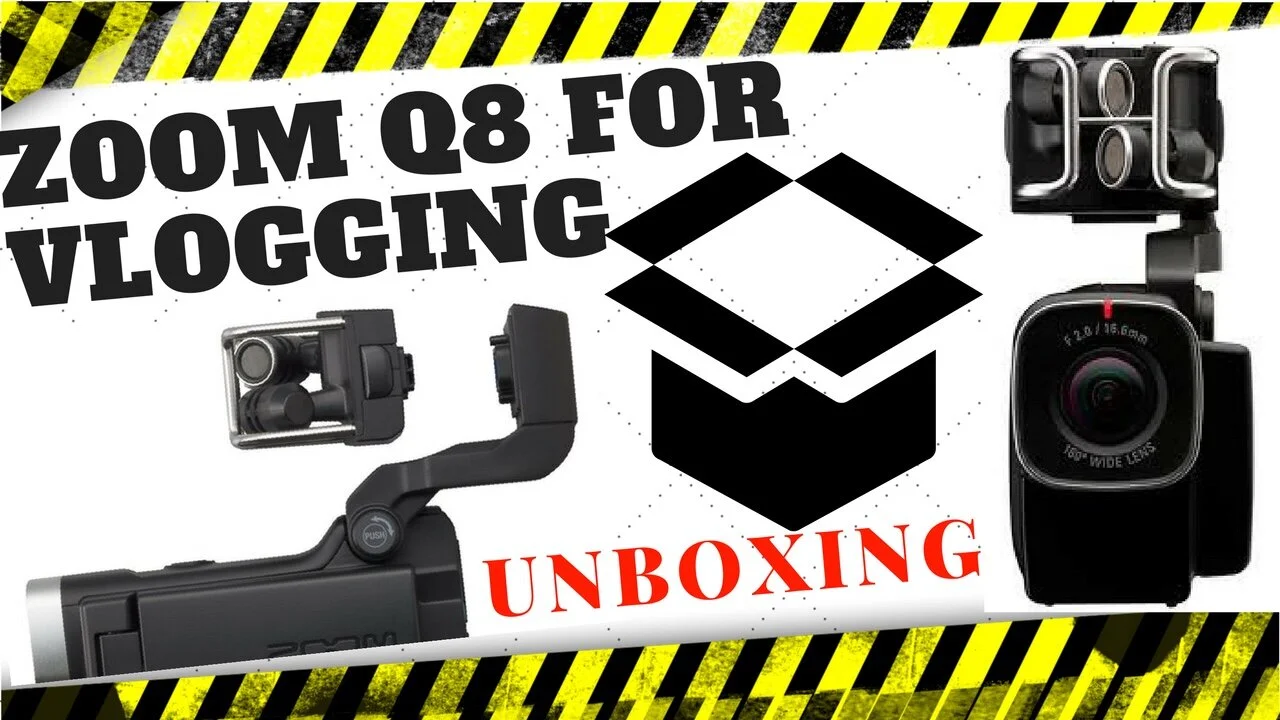 Zoom Q8 For Vlogging Unboxing