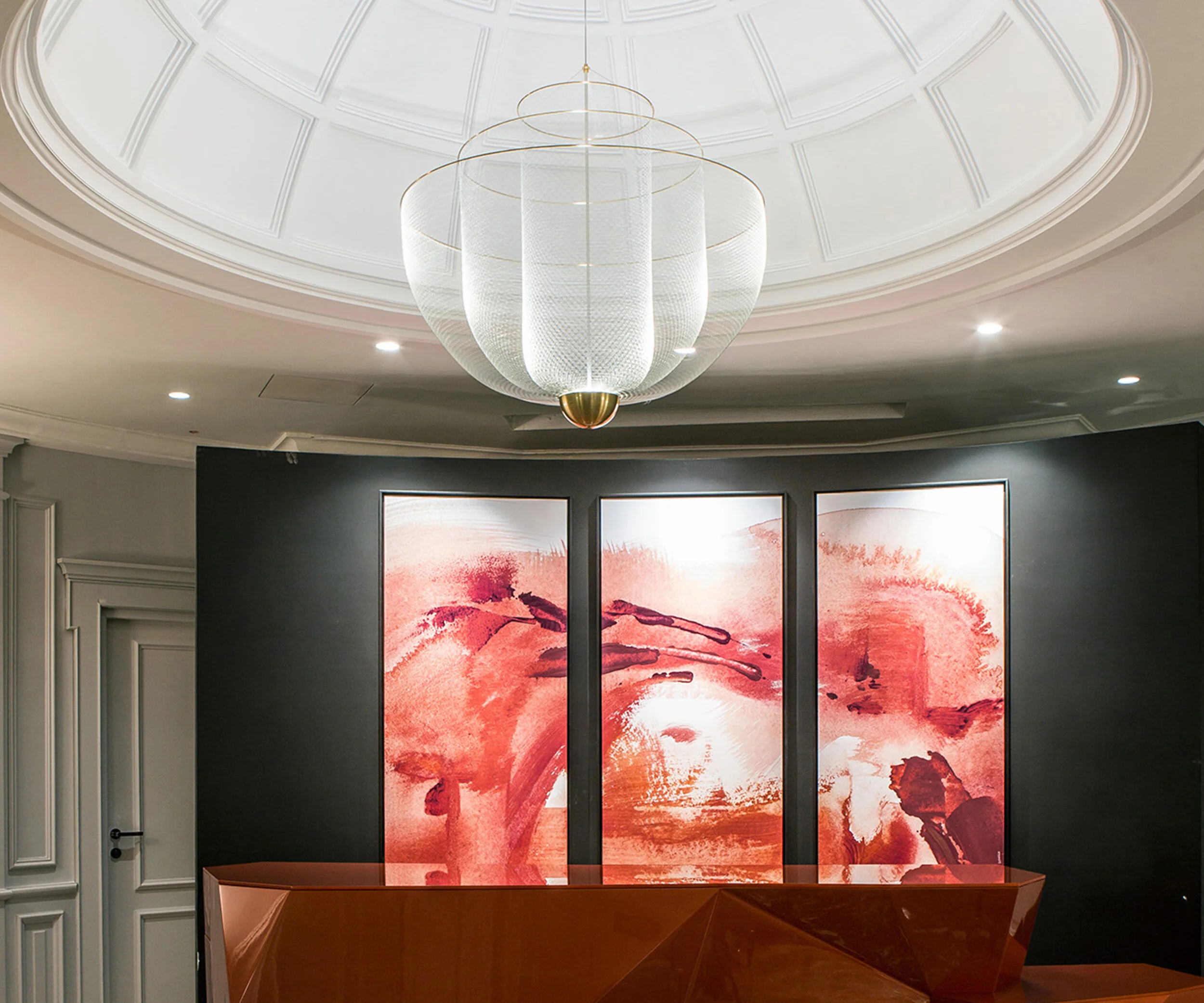 Hotel Sofitel, Rome, paintings