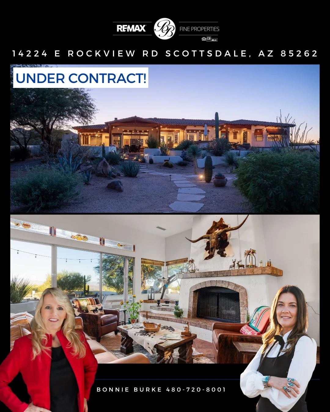 Helping our clients reach their goals&mdash;one home at a time. Check out the latest properties we've helped close &amp; put under contract! 🥂🎉

Thinking about buying or selling?
📞 Contact Bonnie Burke | REMAX Fine Properties at 480-720-8001

#REM