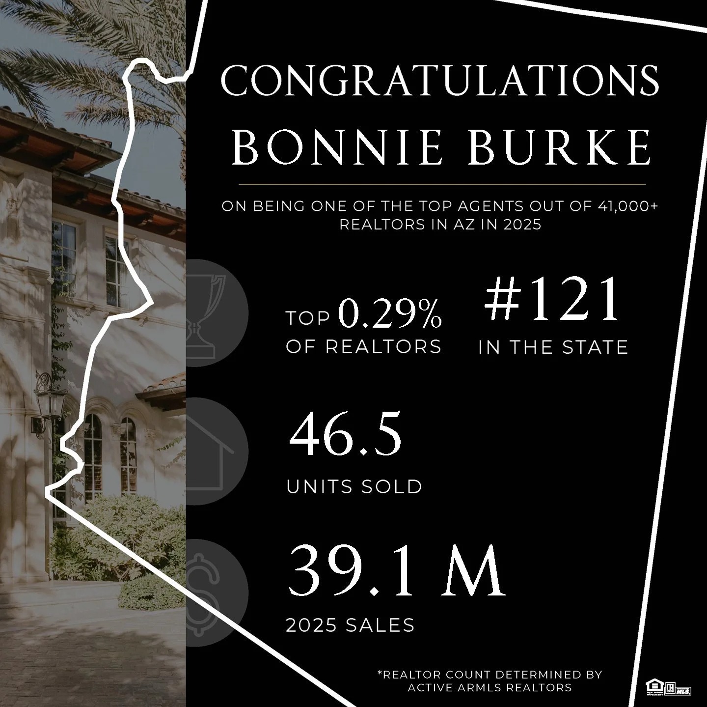 Some stats from an incredible year 🖤

I&rsquo;m beyond grateful for my amazing clients and the incredible team behind me, thank you for trusting us with one of life&rsquo;s biggest decisions. Here&rsquo;s to carrying this momentum into 2026! 🥂✨

Th