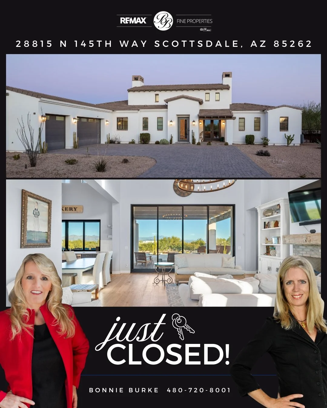 The Bonnie Burke Team has been busy closing properties and helping clients reach their real estate goals. We&rsquo;re proud of the momentum we&rsquo;ve built and excited to keep it going strong! 🏠✨

#REMAXFineProperties #Sold #ScottsdaleRealtor #Fin