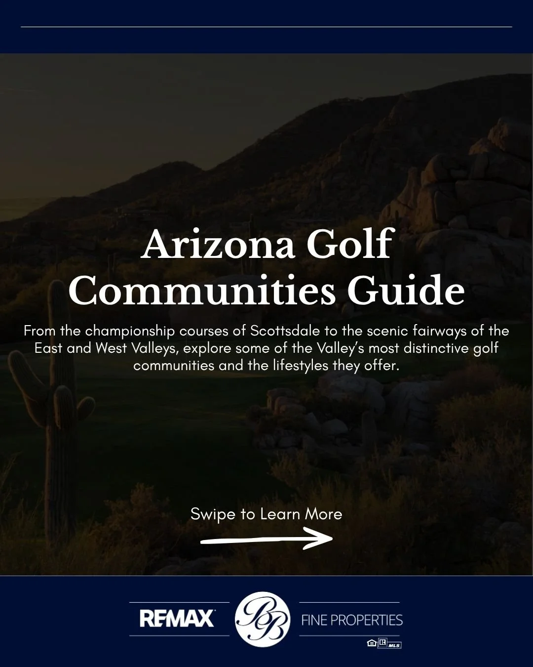 ⛳🌵 Arizona Golf Communities: Scottsdale &amp; Beyond!

From the championship courses of North Scottsdale to the scenic fairways of the East and West Valleys, Arizona is home to some incredible golf communities! 🏌️&zwj;♂️

Whether you're looking for
