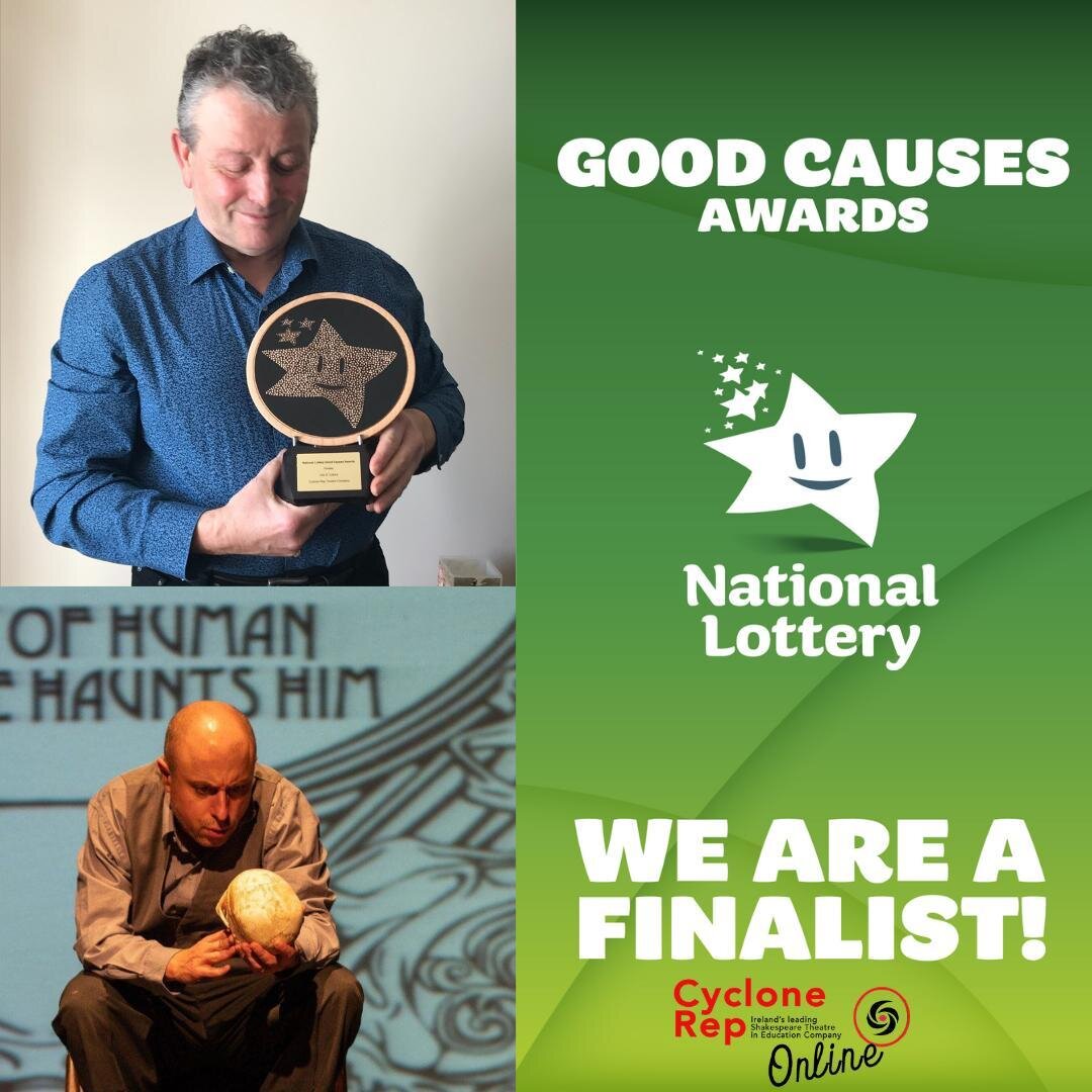 We are finalists in the National Lottery Good Causes Awards in the Arts and Culture Category! Keep an eye on our Social media over the next few weeks for some more info..... #GoodCausesAwards #CycloneRep