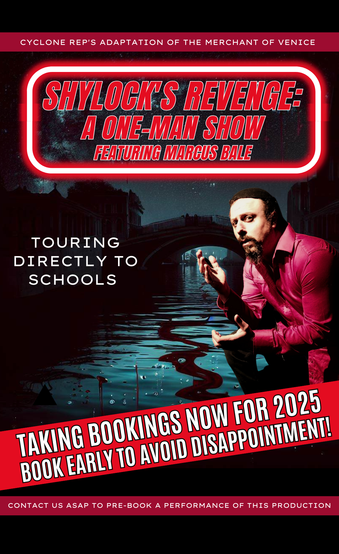 Cyclone Rep Booking Shows