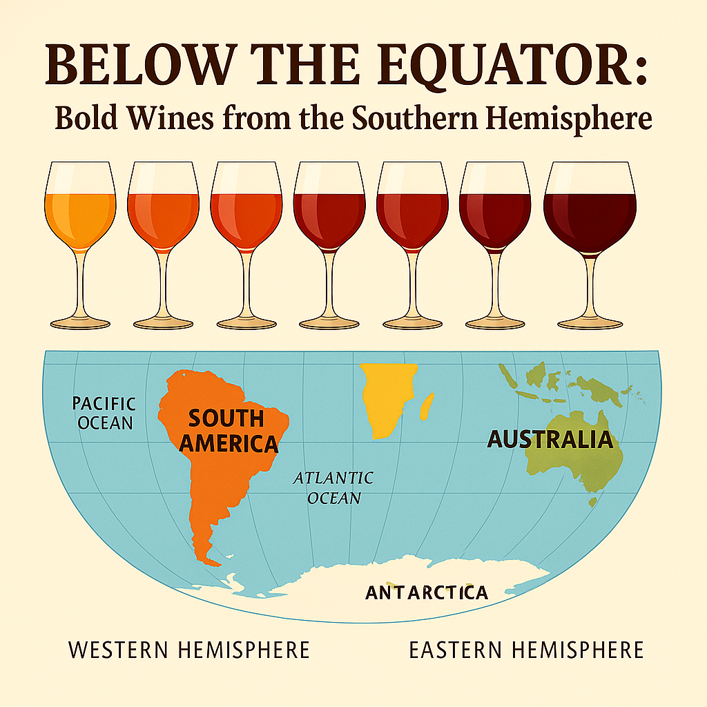 Below the Equator: Bold Wines from the Southern Hemisphere