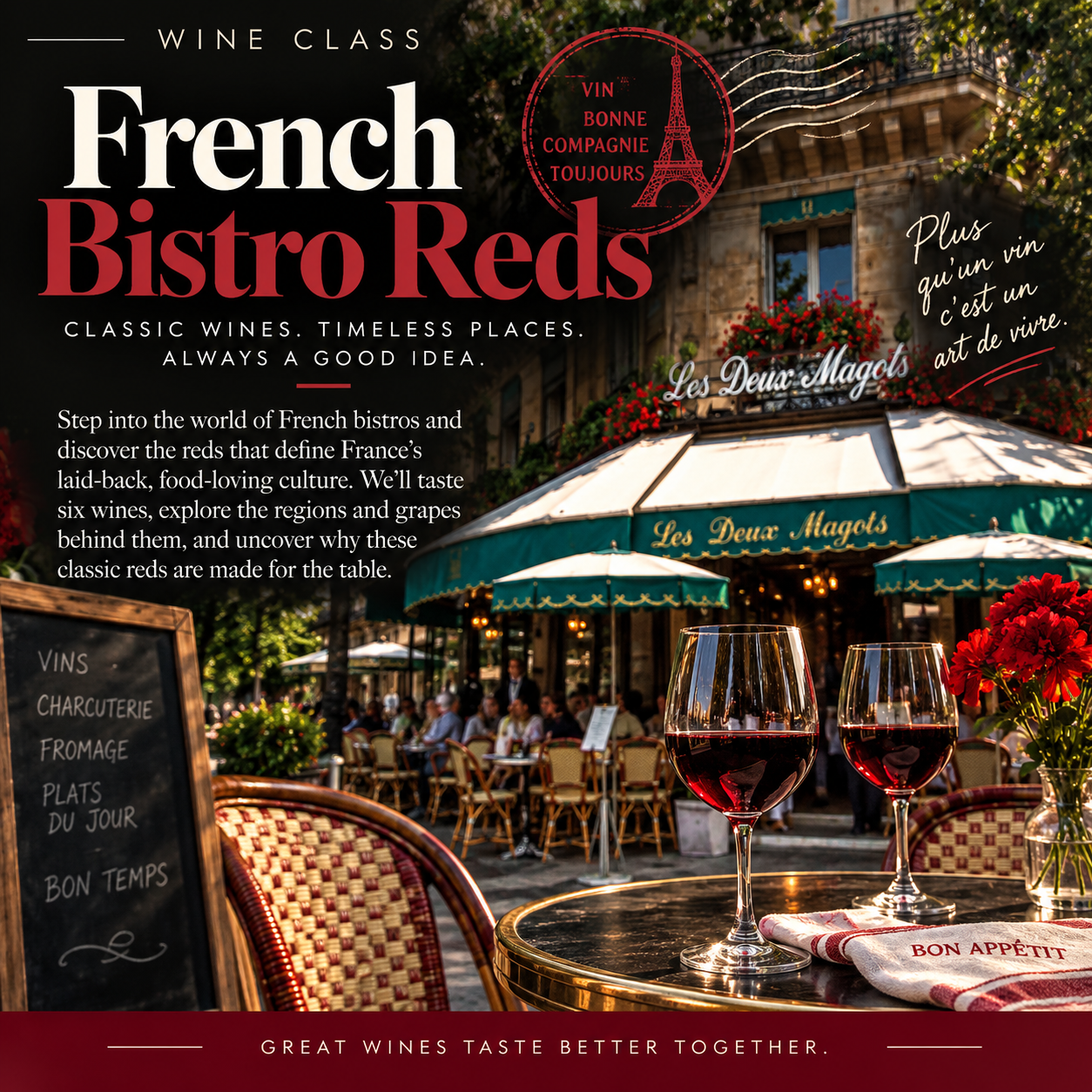 French Bistro Reds