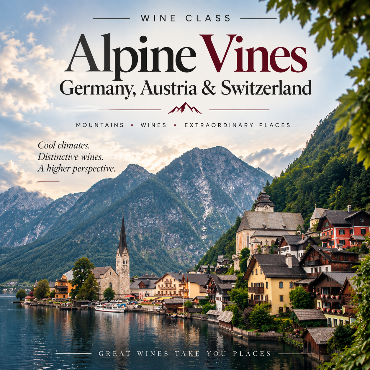 Alpine Vines: Germany, Austria &amp; Switzerland