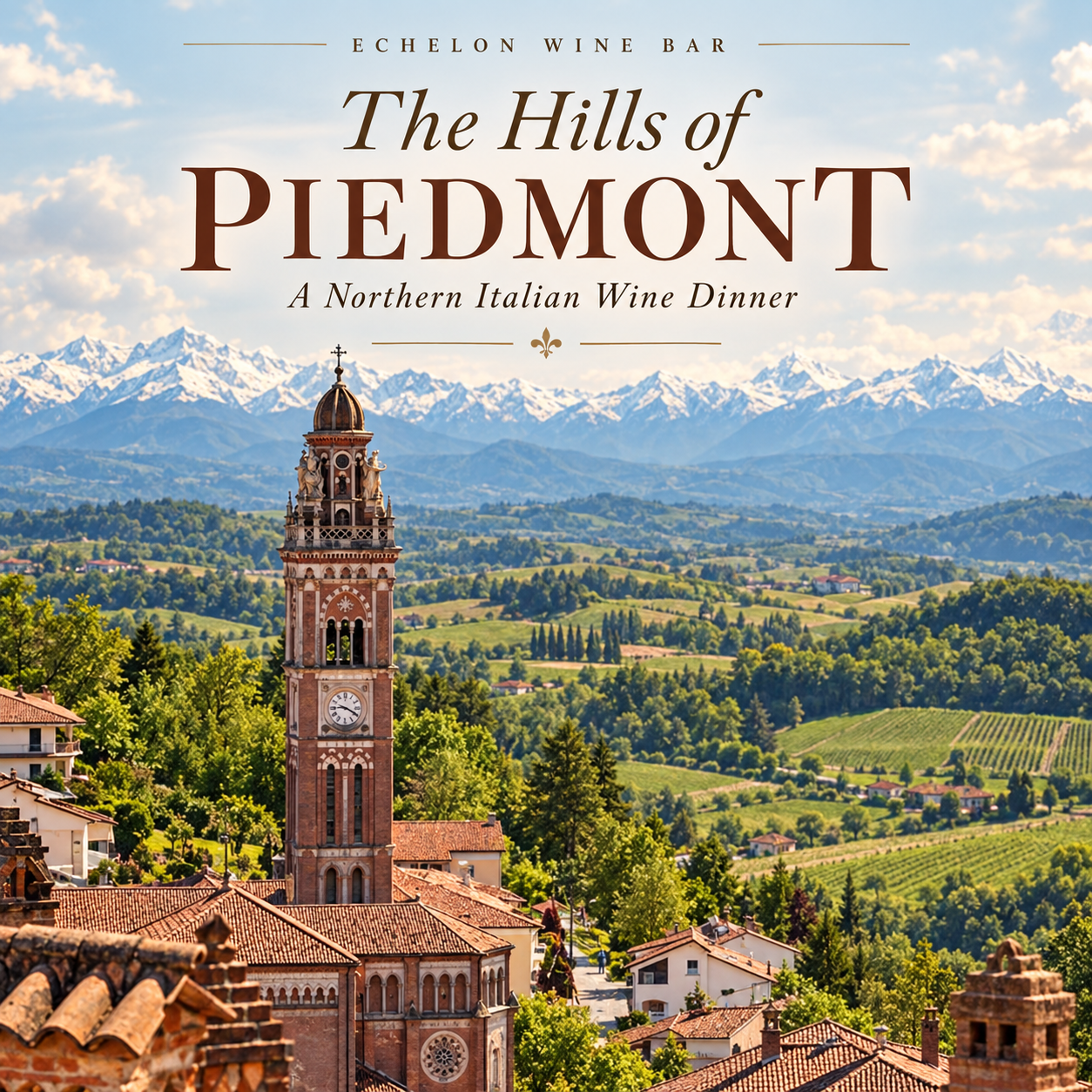 The Hills of Piedmont: A Northern Italian Wine Dinner