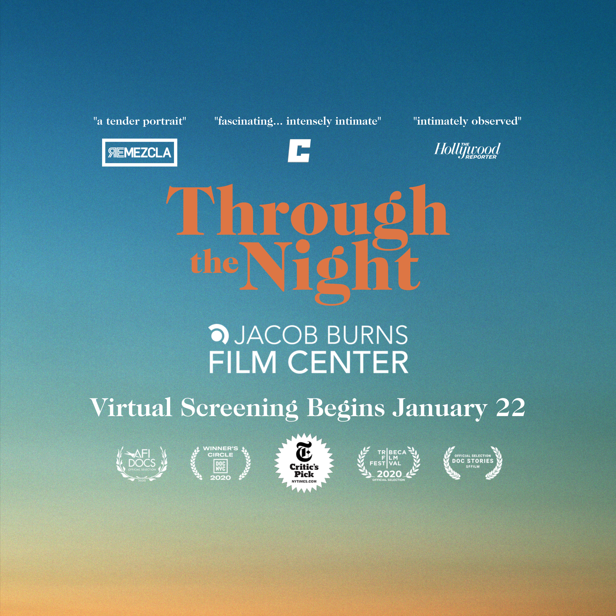 Jacob Burns Film Center - New York - Virtual Cinema 