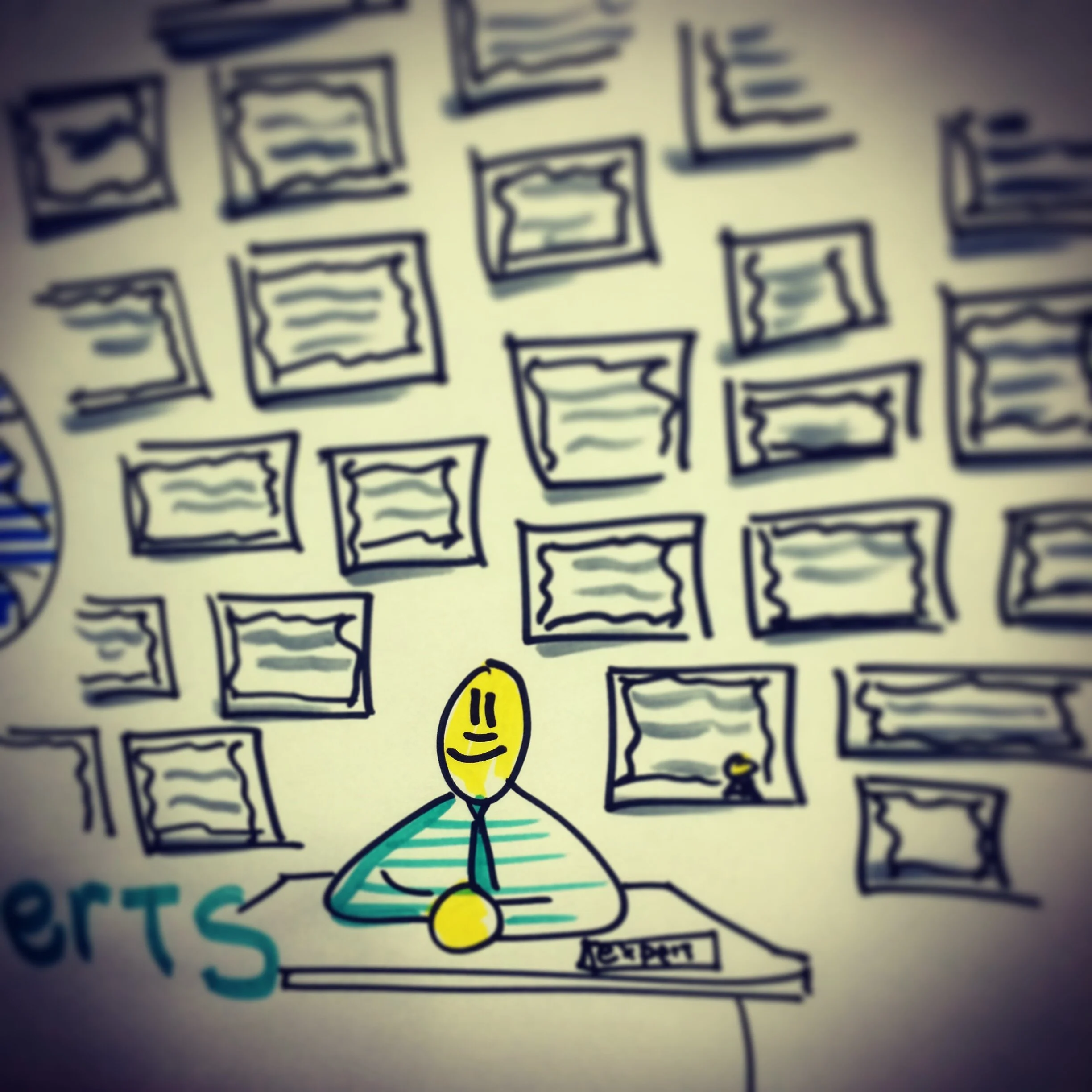 Lizard Brain - Graphic Recording session