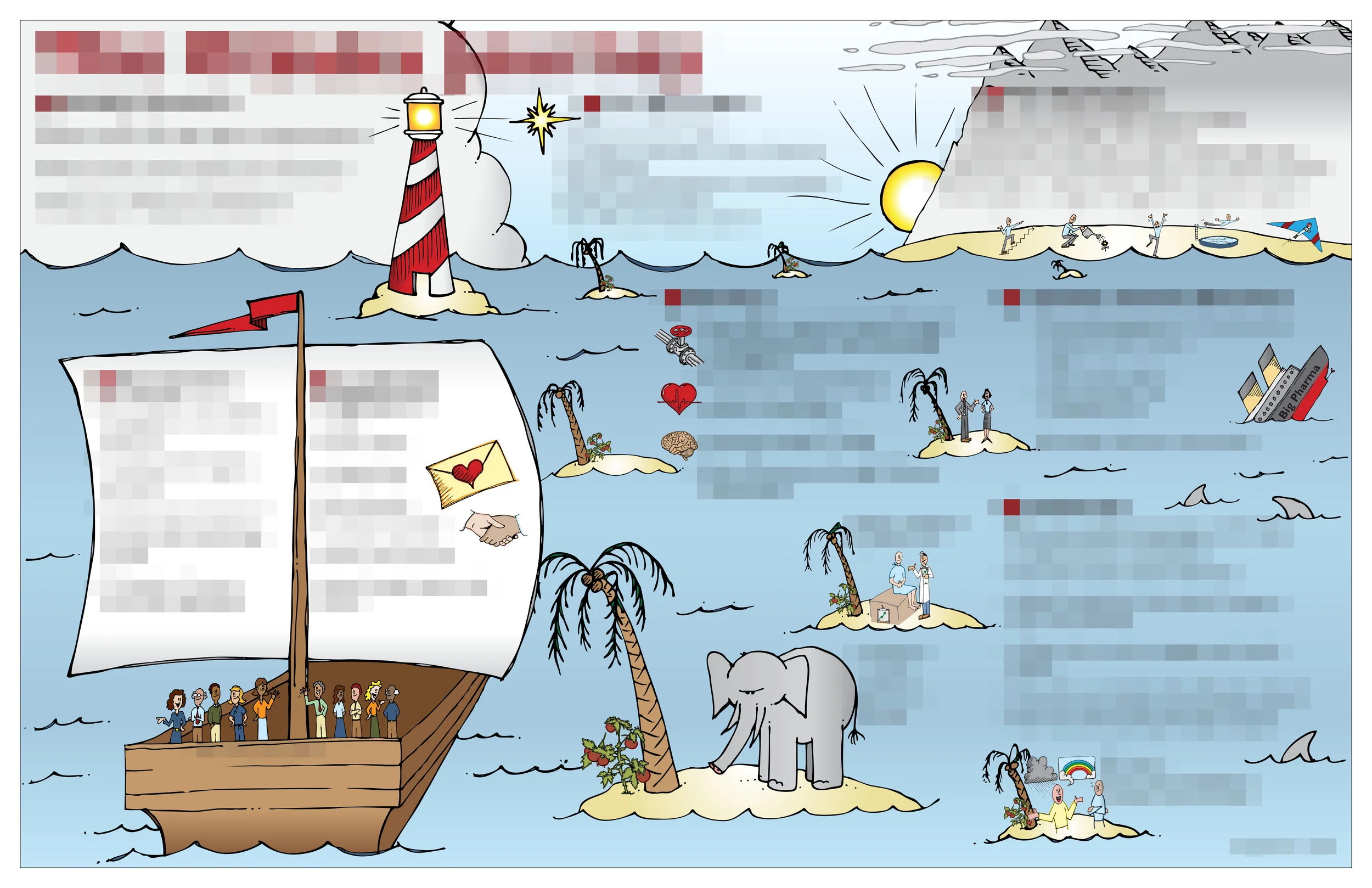 Rich visual metaphors help tell the story