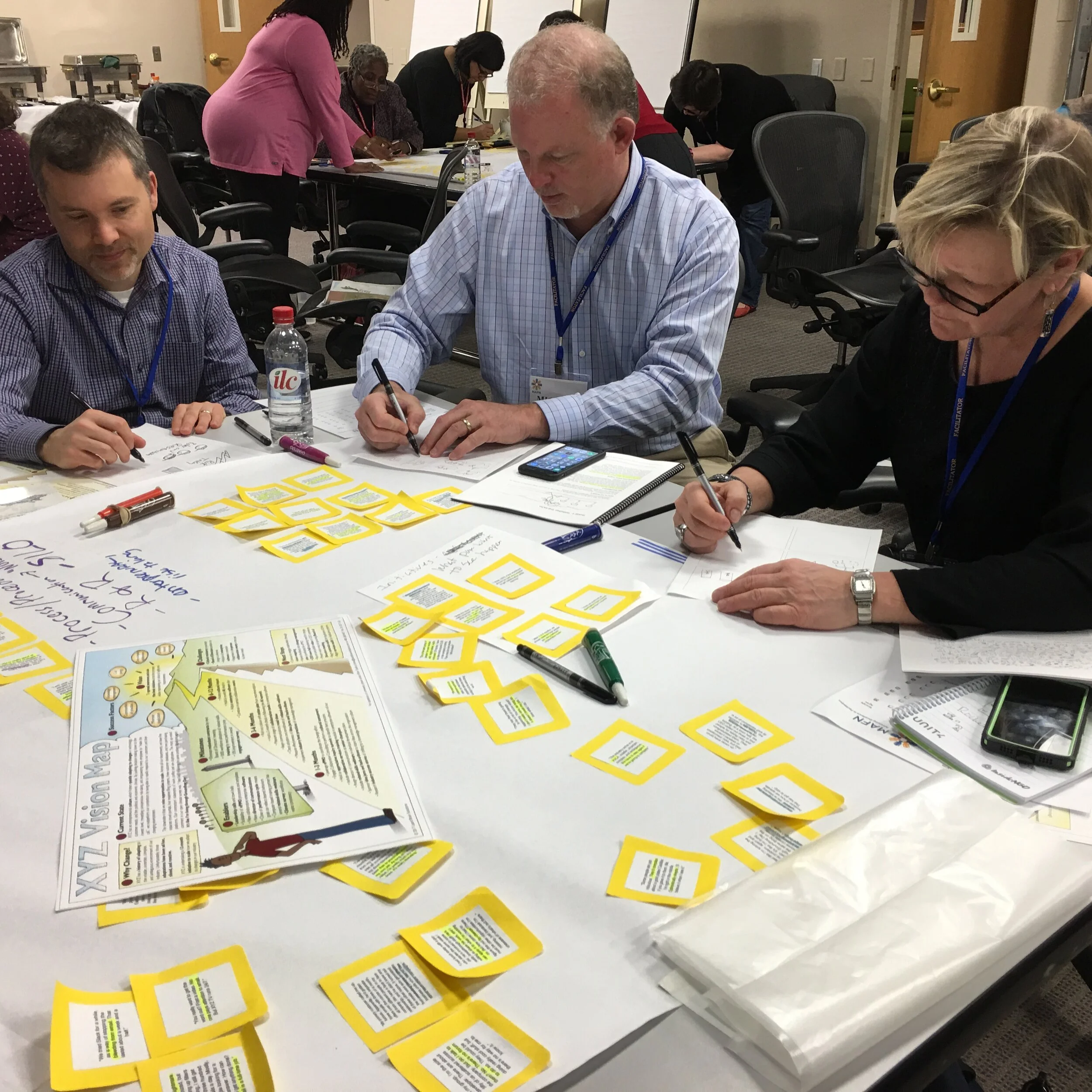 The Mid Atlantic Facilitators' Network practices vision mapping