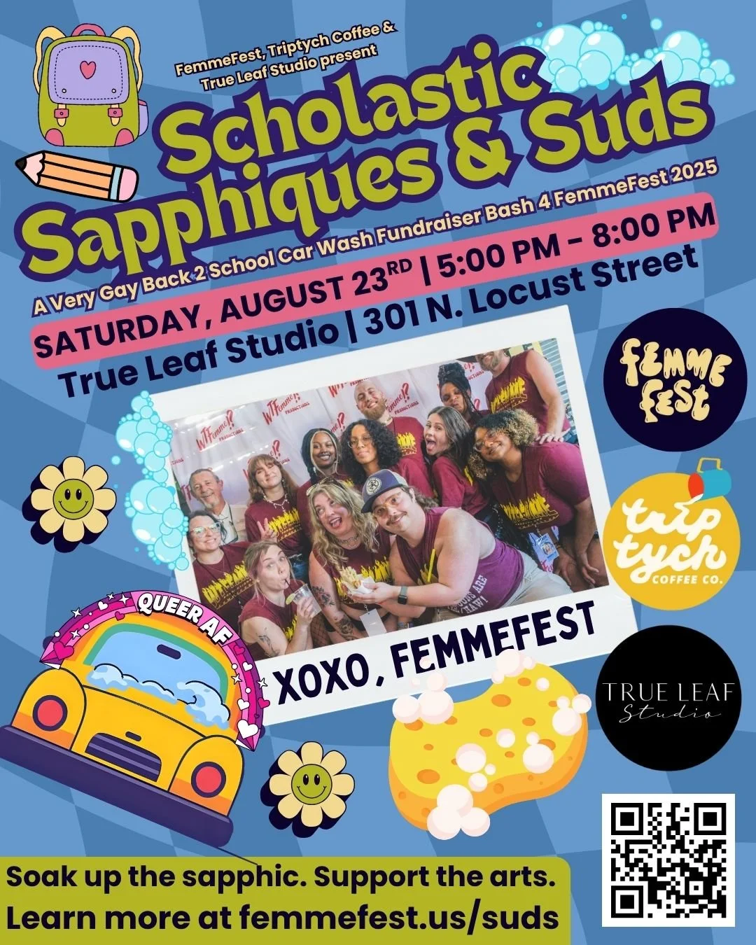Scholastic Sapphiques and Suds