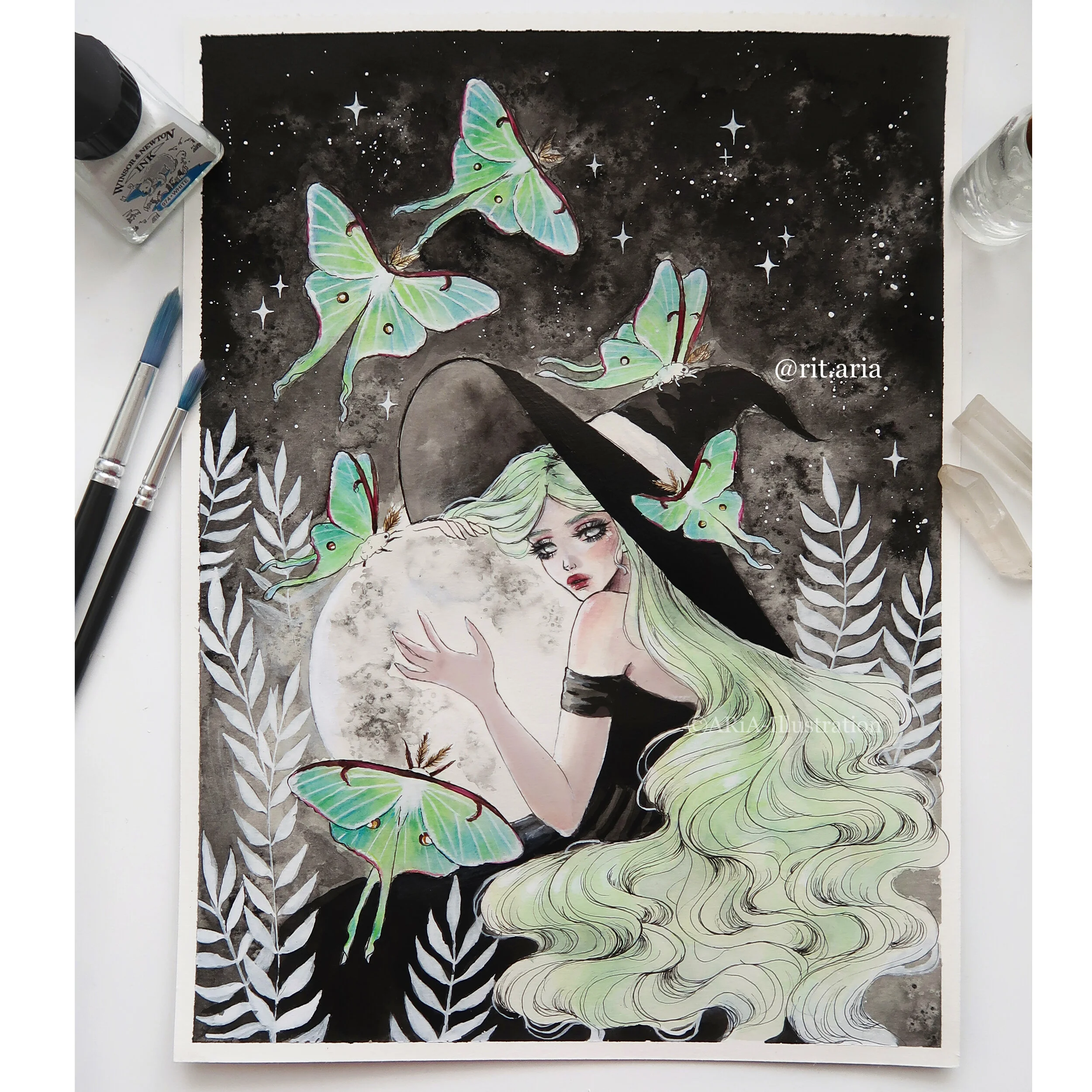 ダイヤモンドアートクラブ Luna Moth Witch Luna Moth Witch – Diamond Art Club
