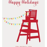 Lifeguard Merry Christmas, Red