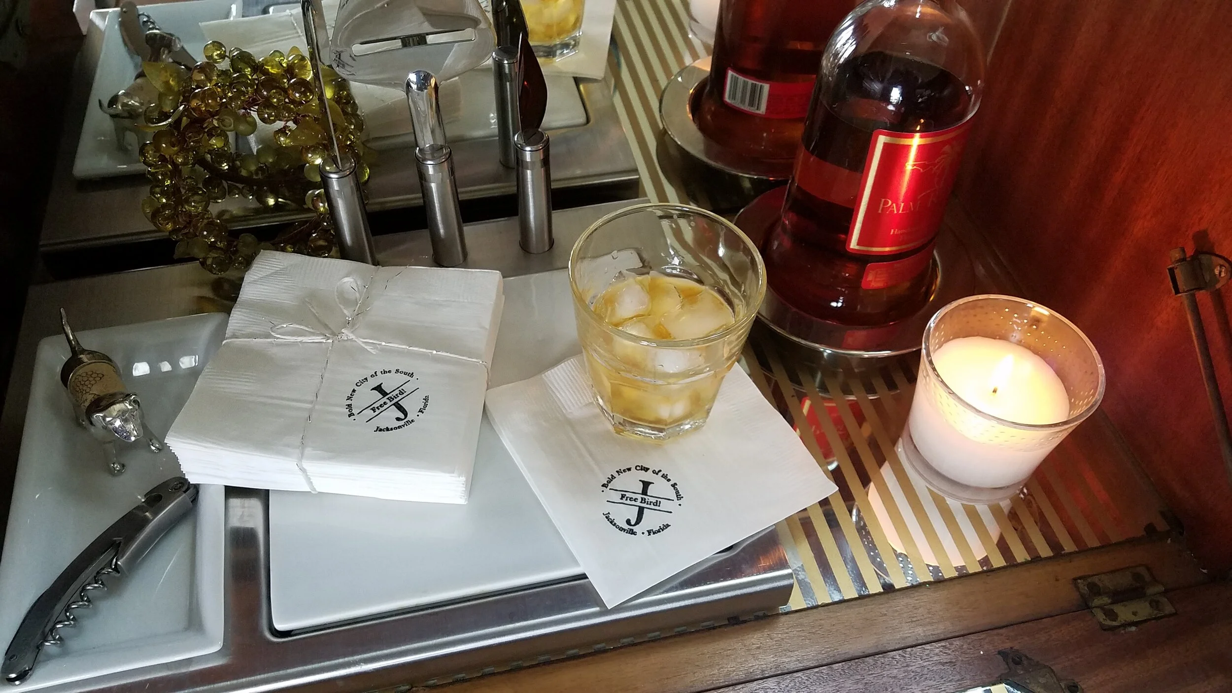 "Bold New City" Cocktail Napkins