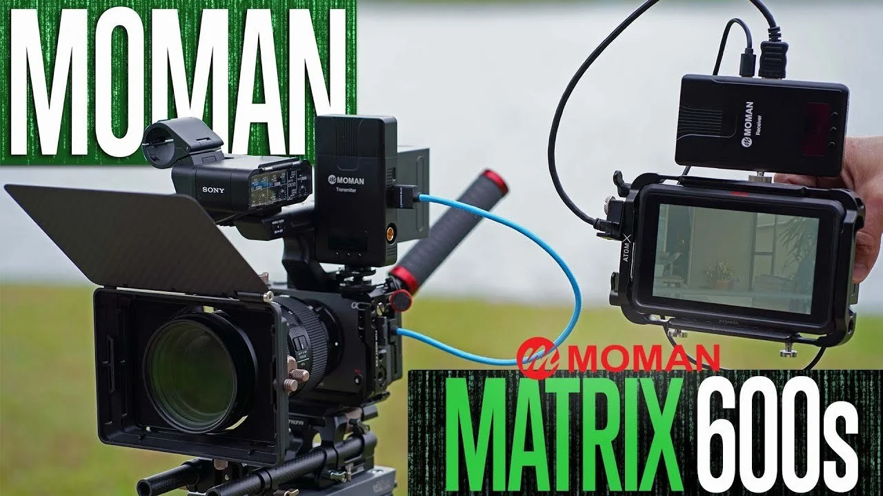 MOMAN Matrix 600s Budget Wireless Video: HDMI and SDI Transmitter and Receiver