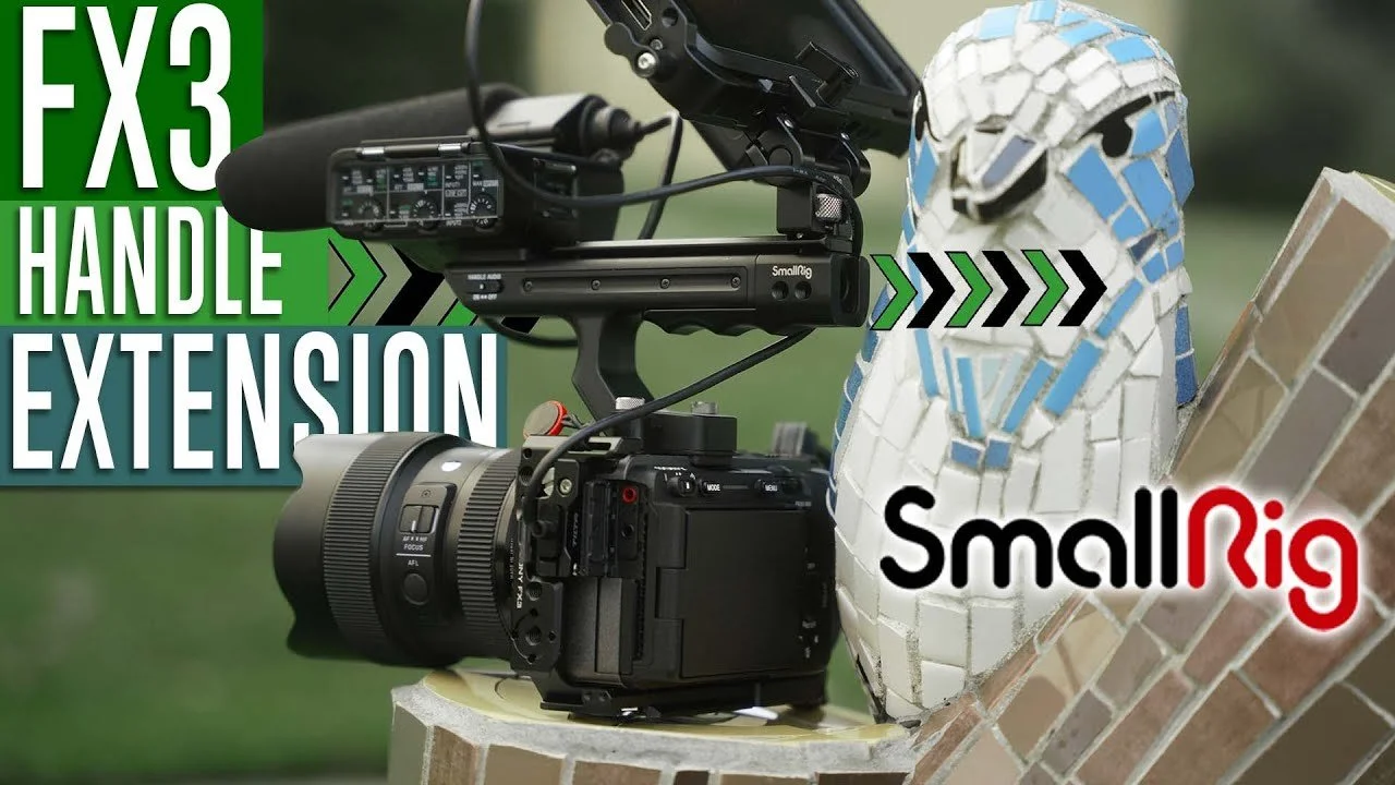SmallRig SONY FX3 Handle Extension is a MUST HAVE