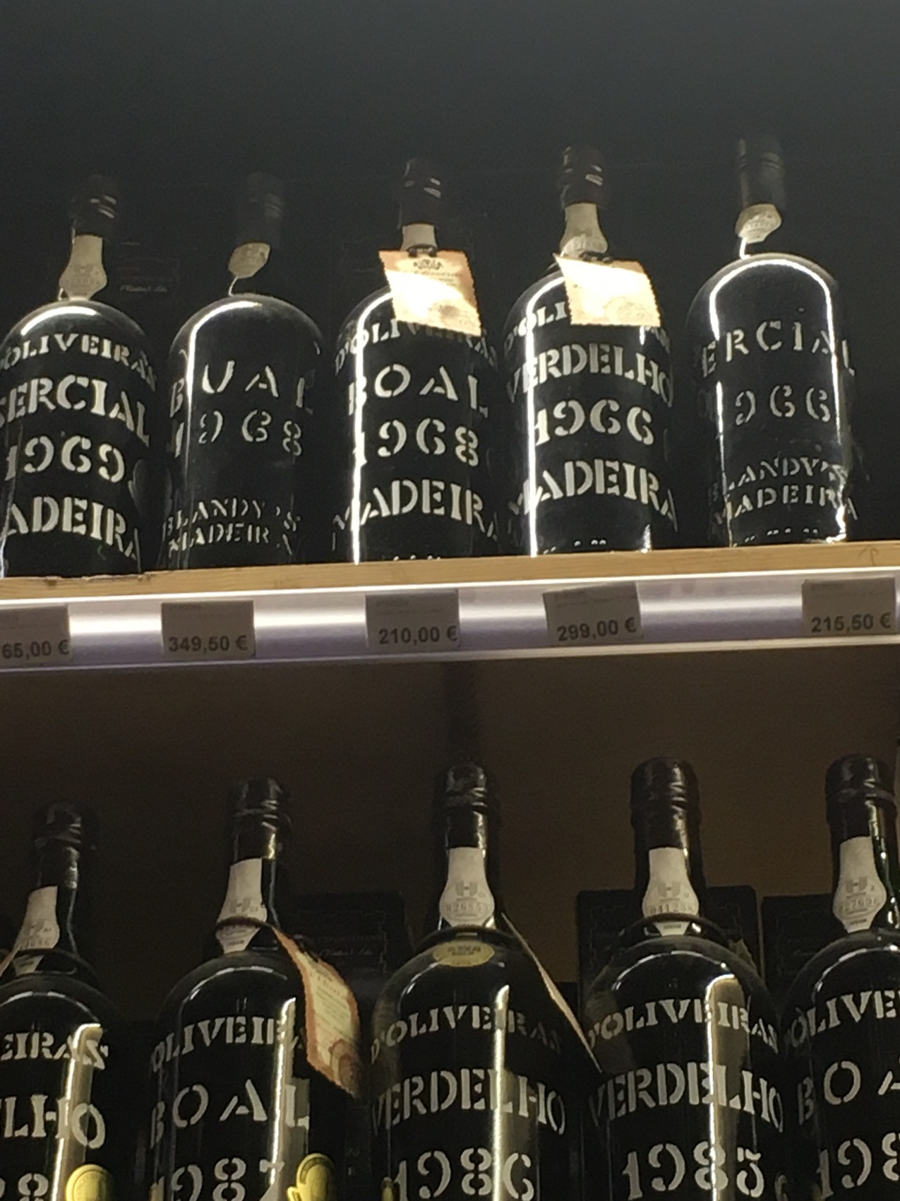 Endless Racks of Madeira