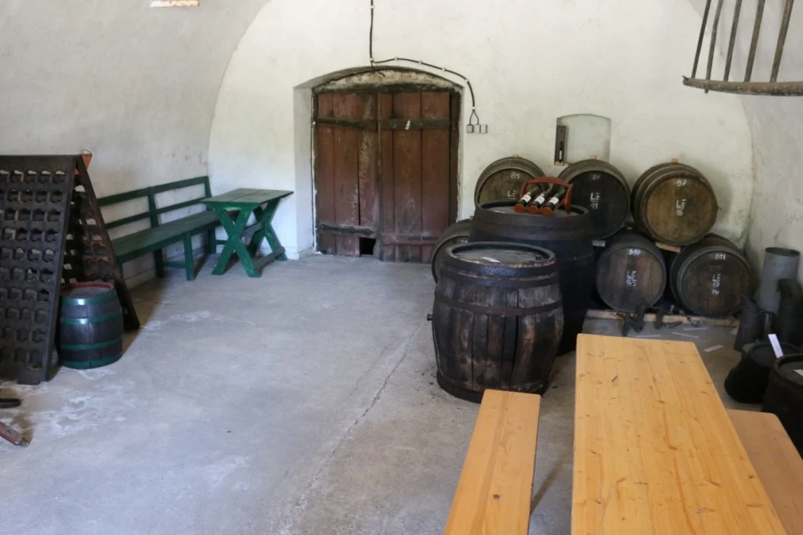 Original Wine Cellar at J. Stávek