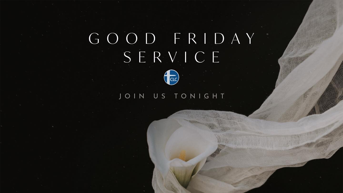 REMINDER: Our Good Friday Service with a sacred time of Communion will be tonight at 7pm. To invite friends &amp; family, &ldquo;SHARE&rdquo; this post. #Blessings 💒🙏🏼 #ReachConnectServe