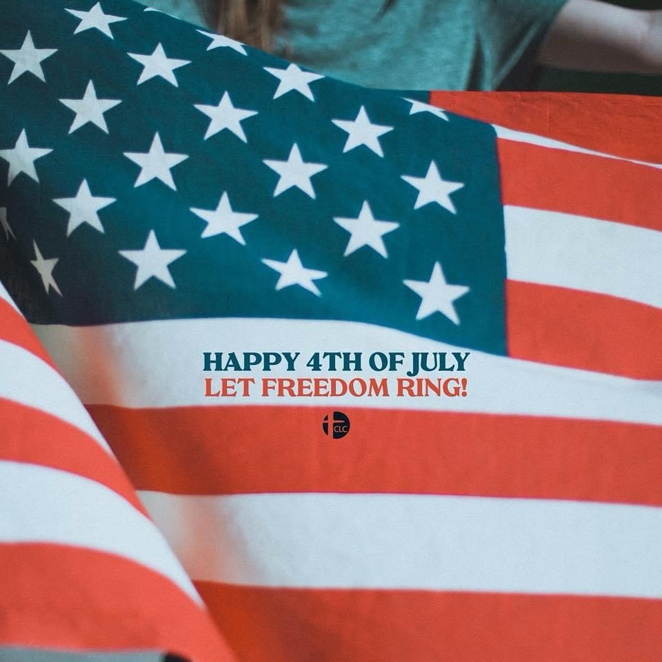 &ldquo;For the Lord is the Spirit, and wherever the Spirit of the Lord is, there is freedom.&rdquo; - 2 Corinthians‬ ‭3‬:‭17‬. ‬‬ Happy Independence Day! Pray everyone has a safe and blessed Fourth of July celebration! 🇺🇸🙏💒