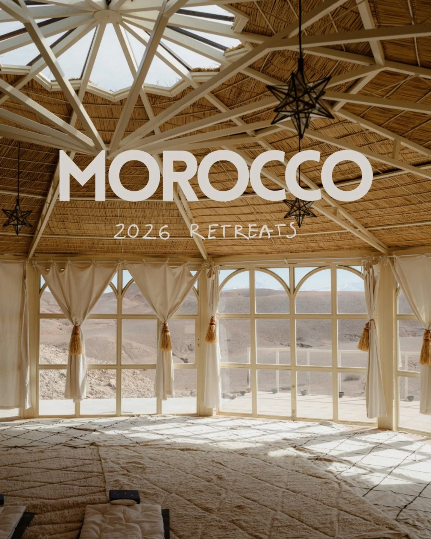 MOROCCO RETREATS 2026 🌝🌵🌙🌞

We&rsquo;re heading back to the land of sun, soul and sisterhood and this time, with four unique retreats in May and Sept. 

Each retreat is a journey of its own: choose the one that calls you:

	1.	Aligned Duality wit