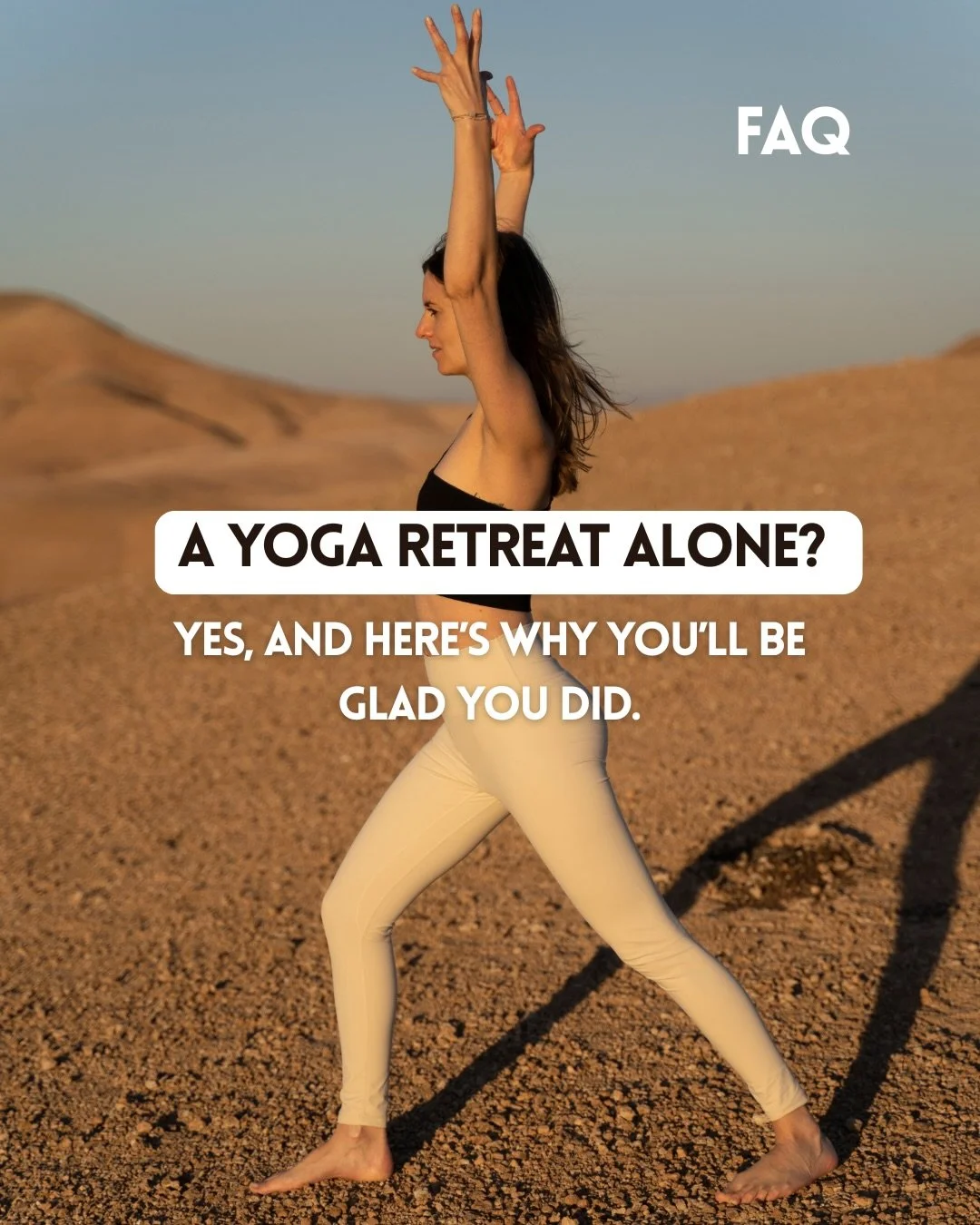 Nervous about traveling alone?
Think a retreat isn&rsquo;t something you can do solo?

The truth is, most people who join us come on their own. They just feel&hellip; something needs to shift. Not a big life explosion, just a quiet sense that somethi