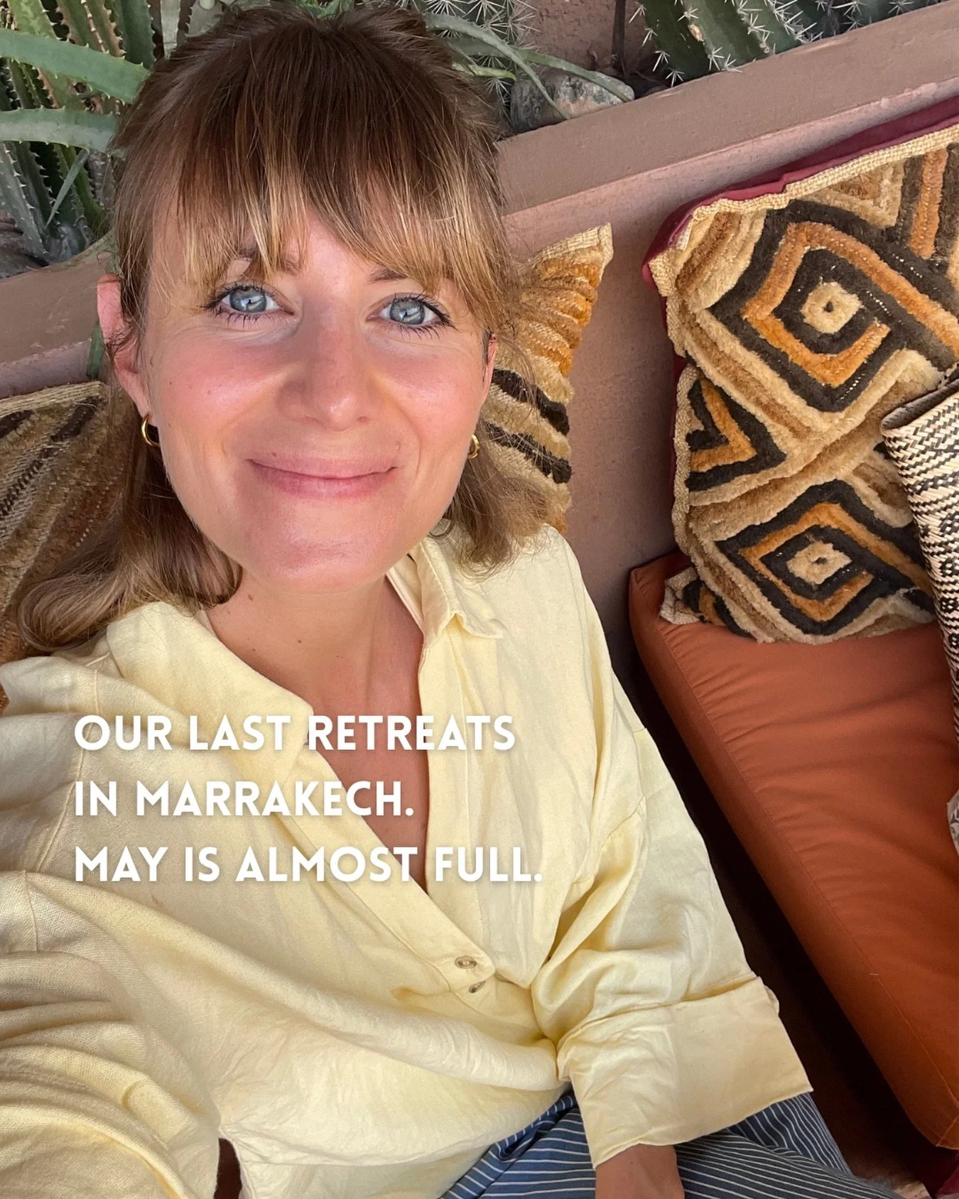 You know that feeling when you just need to go somewhere and fully exhale?

No phone. No to-do list. No explaining yourself to anyone. Just you, a new city, the desert, good food, yoga and women who get it.

That&rsquo;s what Marrakech does.

We&rsqu