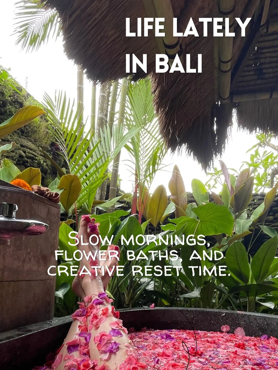bali week 1, collecting moments, ideas, feelings 🌺
