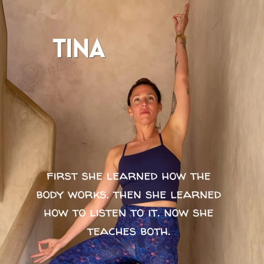 Tina will meet you exactly where you are.
Last Twin spot for May &euro;100 off - link in bio.