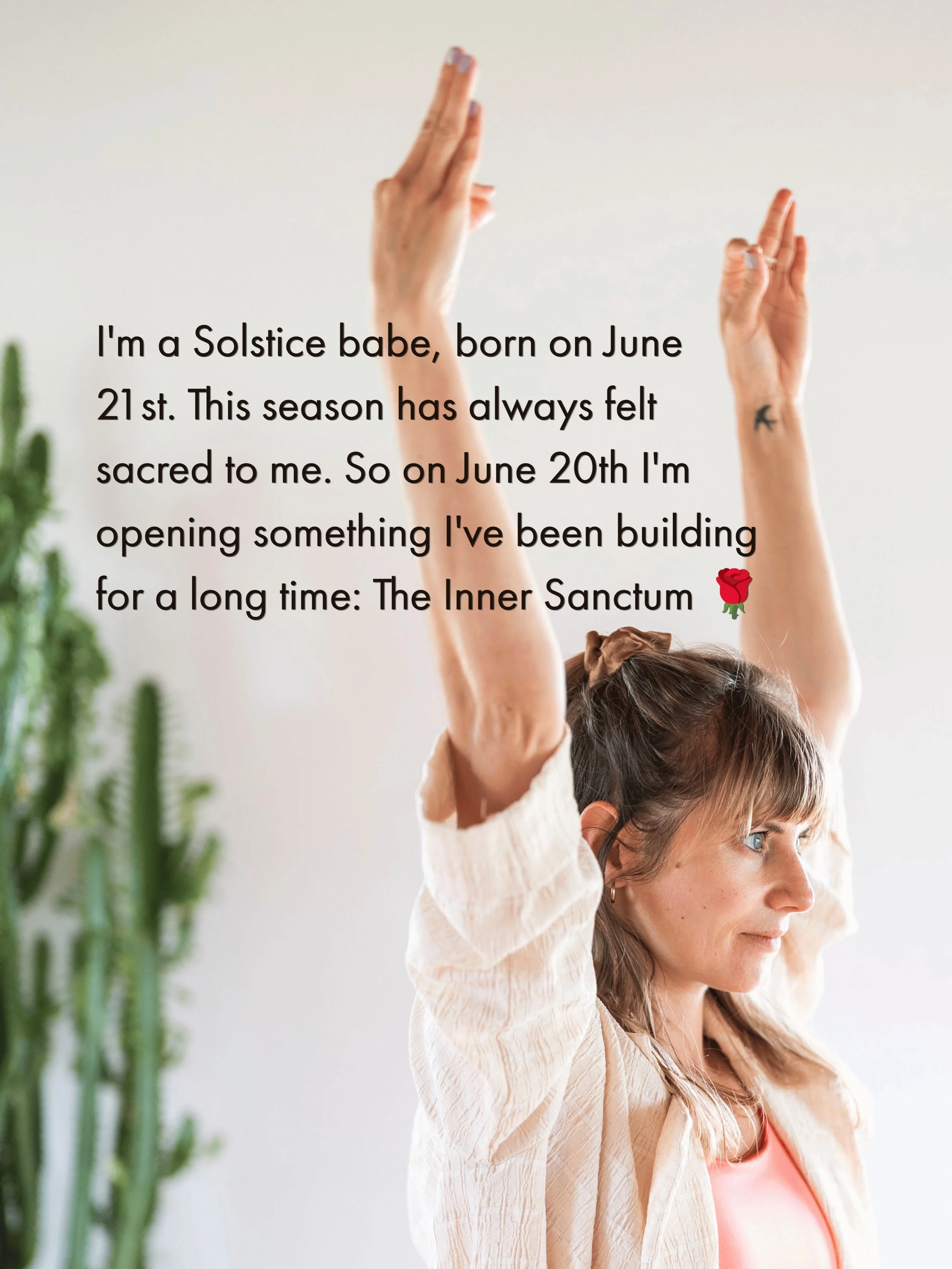 Today something rare is happening in the sky.

Venus and Jupiter are meeting in exact conjunction in Cancer. The planet of love and the planet of abundance. Together. In the sign of the womb, the inner world, the sacred feminine.
I&rsquo;ve been sitt