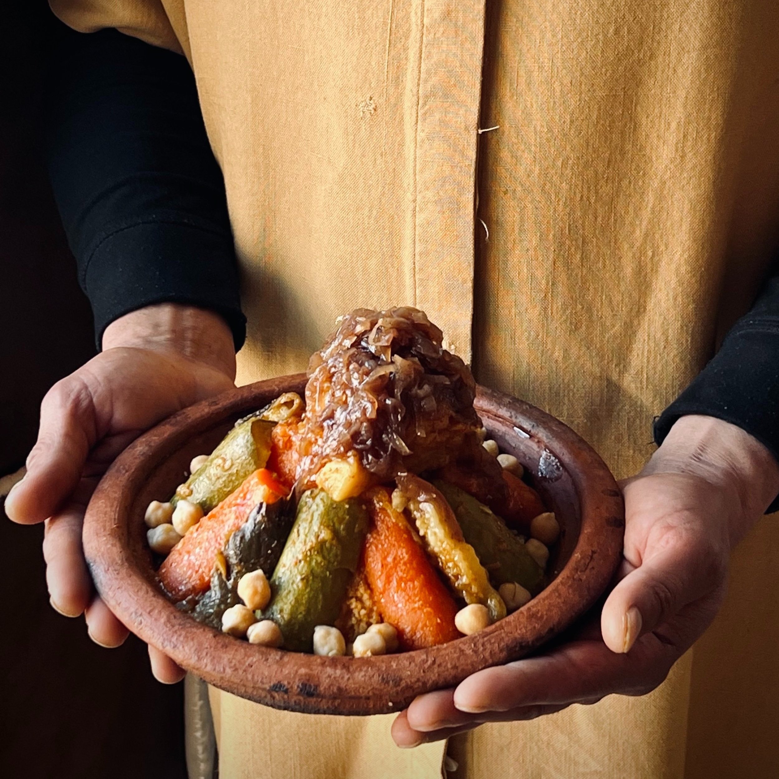 fresh local dished at the Be Agafay hideaway camp close to Marrakech