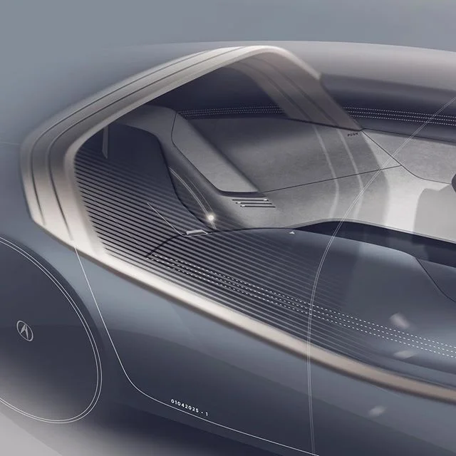 122017 A C U R A S O L I T U D E #sakura #秒速5センチメートル🌸 #ACURA #Honda #automotivedesign #cmf #industrialdesign #cardesignsketch #carinteriors #conceptcardesign #transportationdesign #accd #artcentertrans