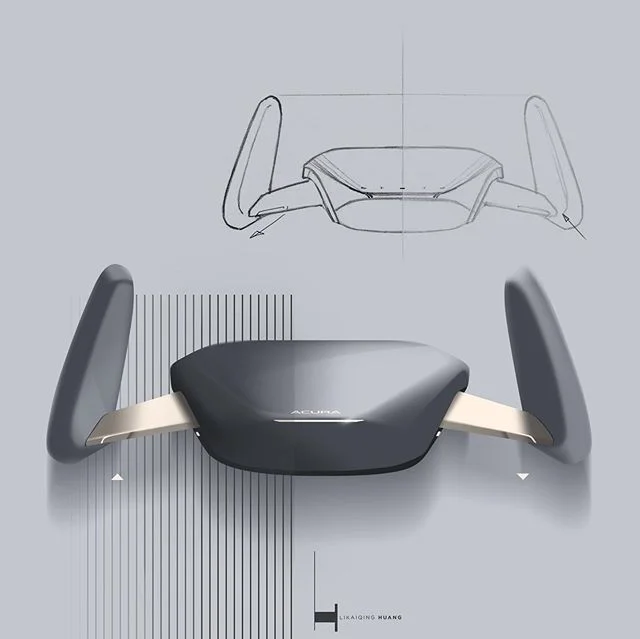 122017 A C U R A S O L I T U D E  twin lever steering
-
-
-
-
-
-  #ACURA #Honda #automotivedesign #cmf #industrialdesign #cardesignsketch #carinteriors #conceptcardesign #transportationdesign #accd #artcentertrans