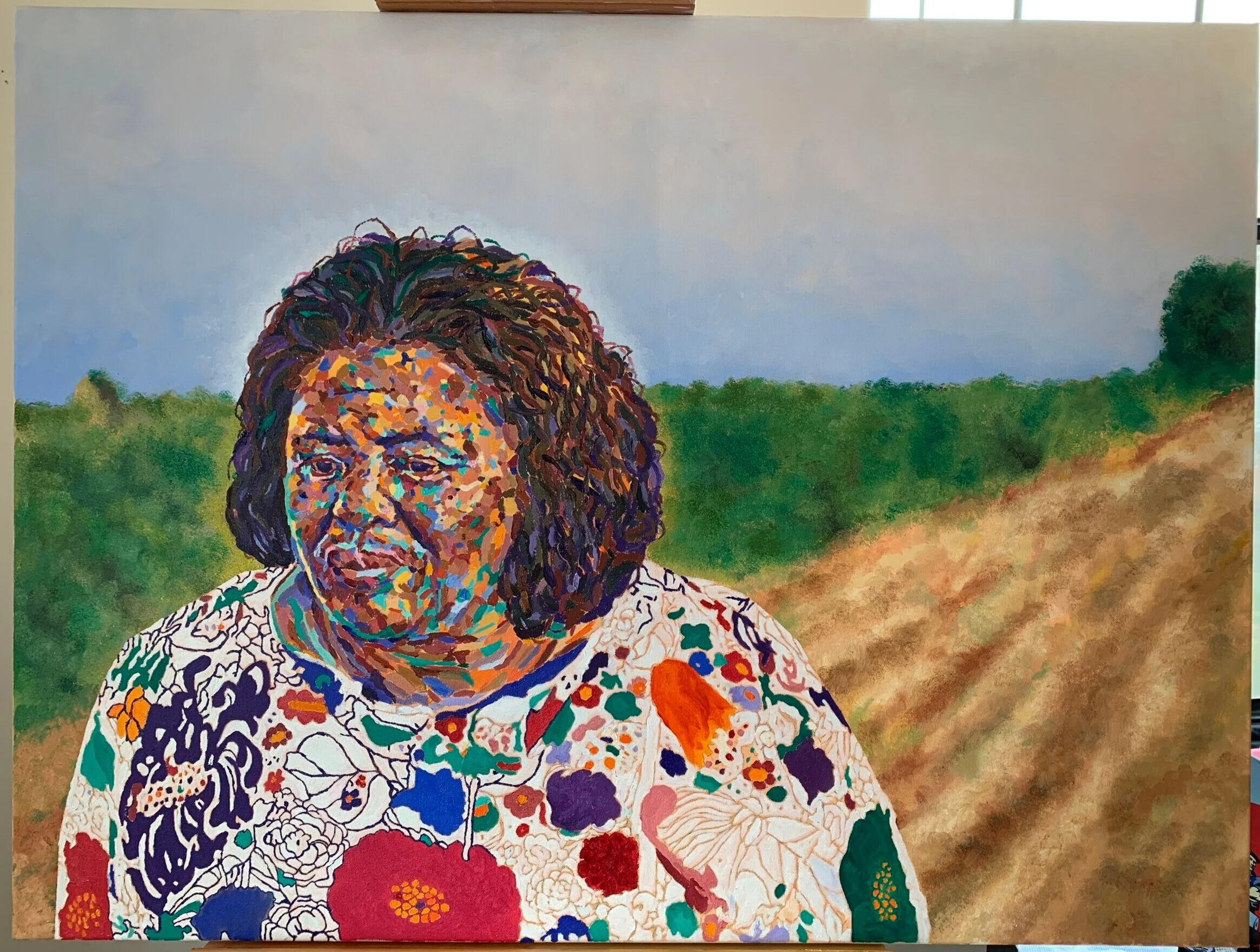 Fannie Lou Hamer [commissioned], In Progress