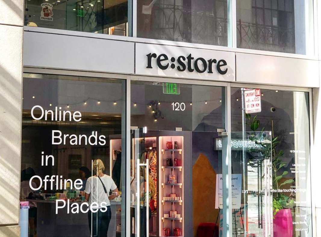 Re:store brings the best fashion and beauty online brands from URL to IRL.