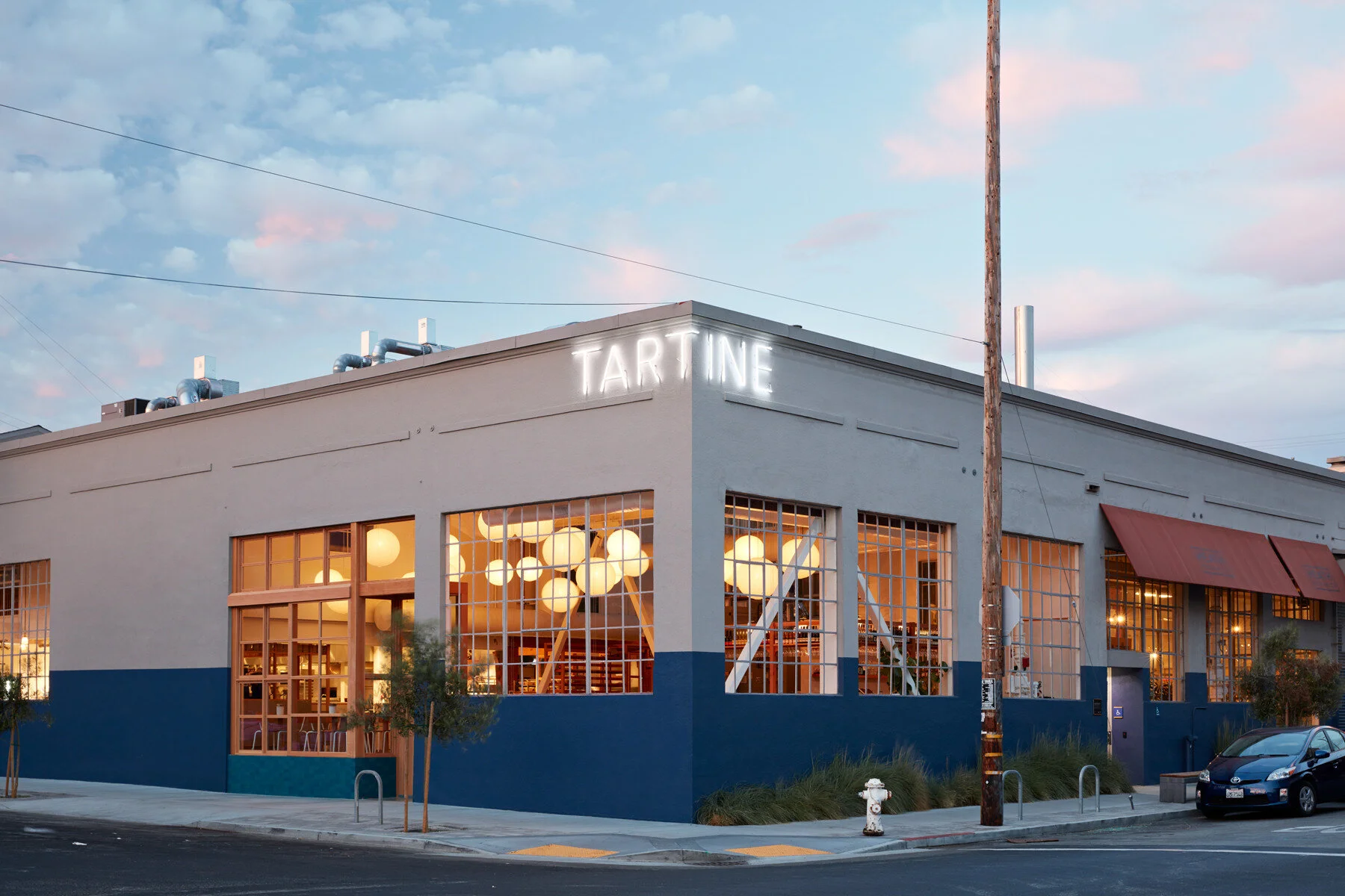 Tartine is a bakery and eatery with coffee, cocktails, wine and beer.