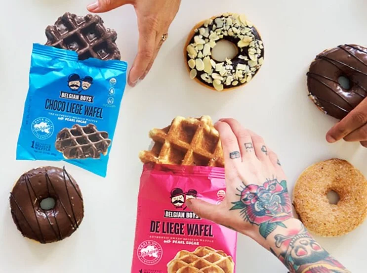 Belgian Boys waffles and sweets.