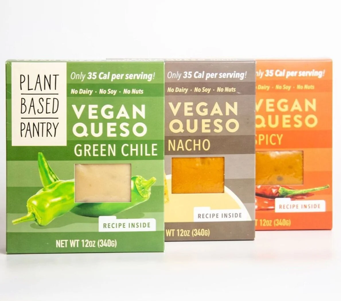 Plant Based Pantry queso, sauces and pantry staples.