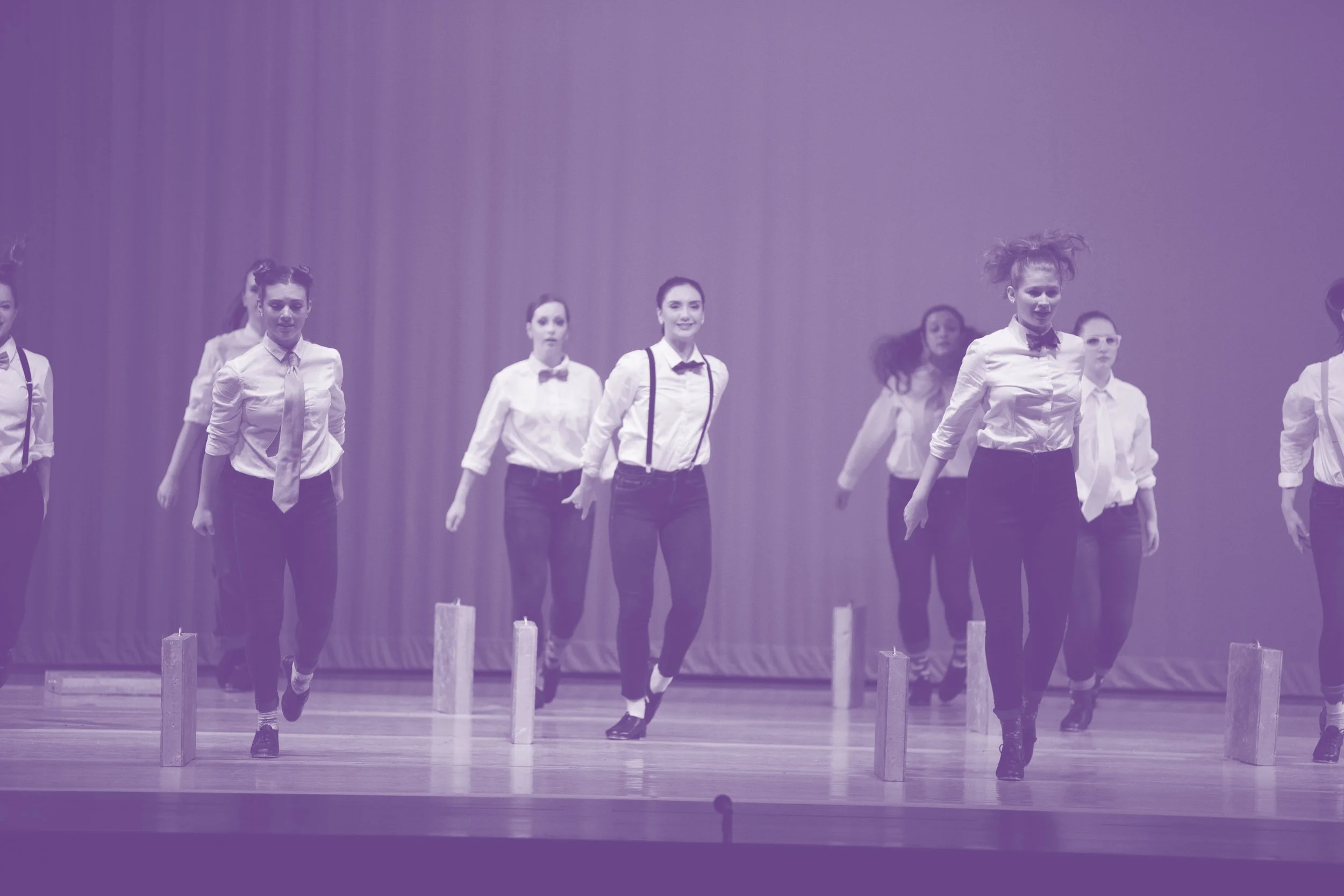 TAP Tap develops rhythm, coordination and increases strength in the lower body. Classes begin with a warm-up and include across-the-floor progressions and choreography.