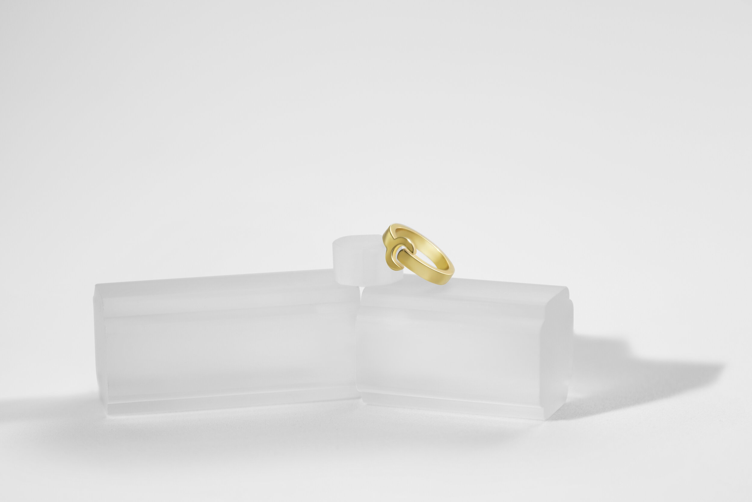 "Wrench" Ring in Yellow Gold