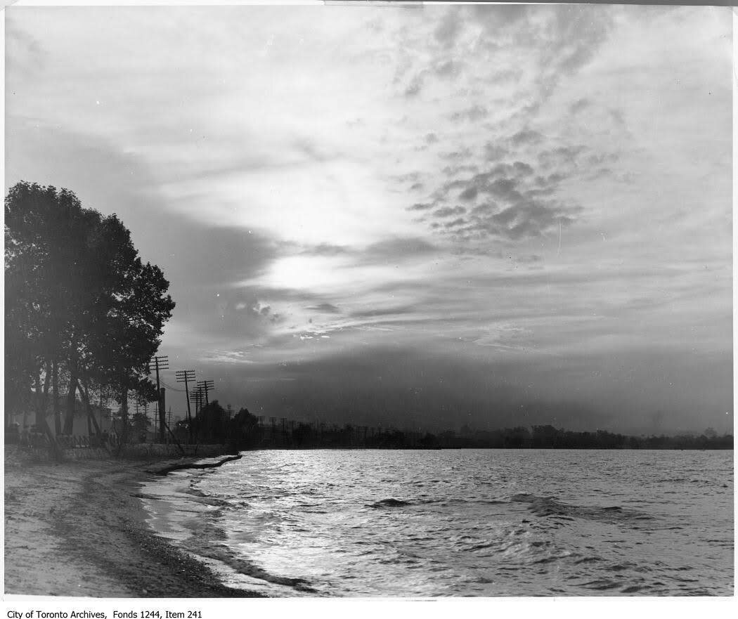 Sunnyside Beach by Moonlight - 1908 (Copy)